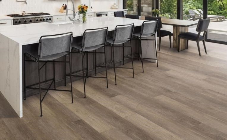 أرضيات المطبخ الفينيل الفاخرة واسعة اللوح